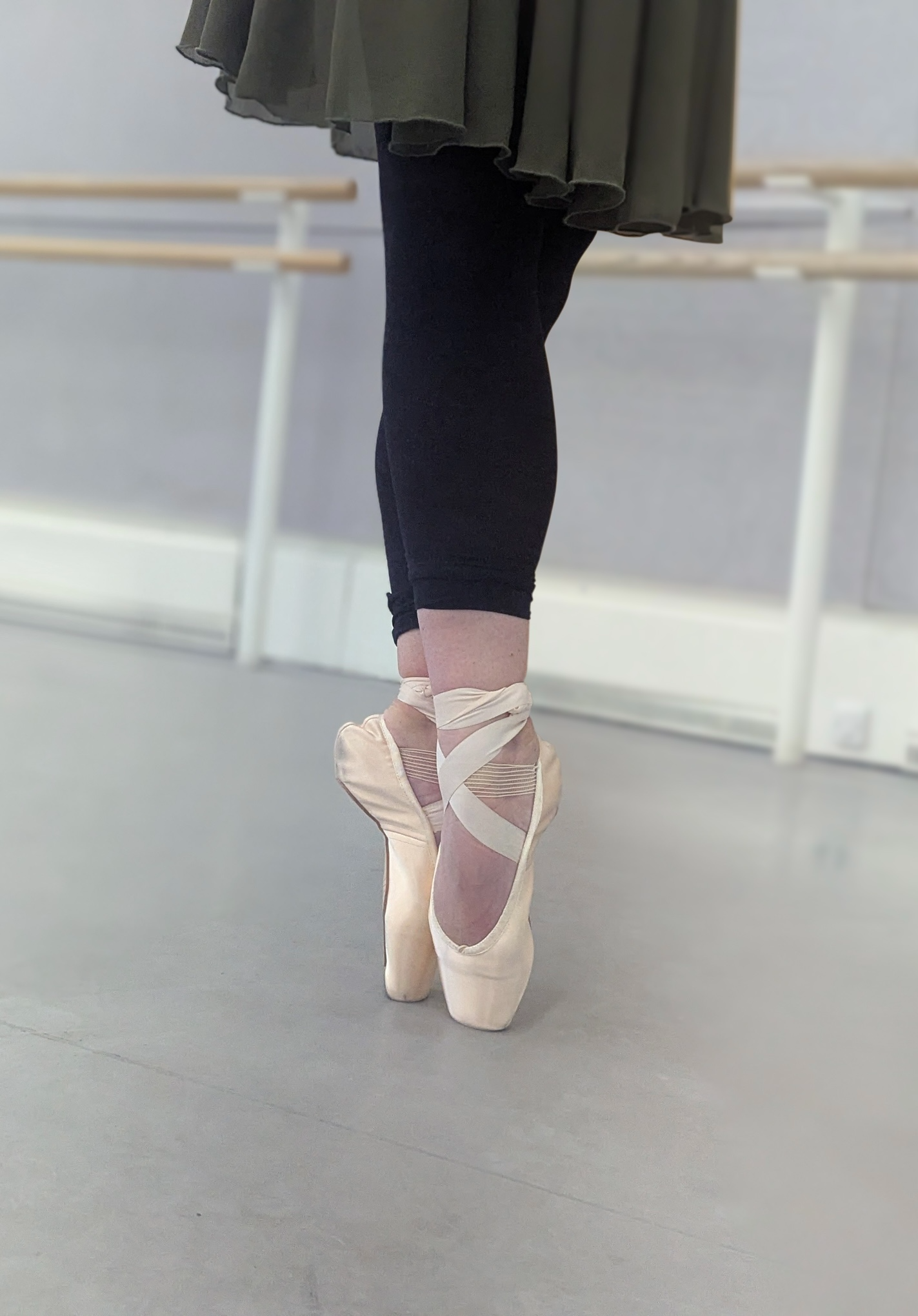 Ballerina dancer's shoes | Supporting performing artists in Richmond-upon-Thames